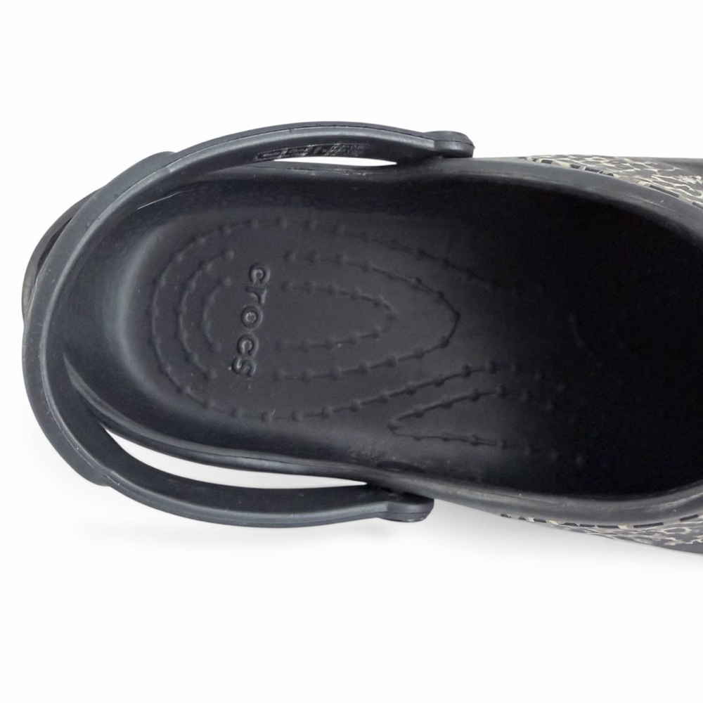 CROCS Black Mercy Work Clogs Slip Resistant Comfort Nursing shoes women’s 7 - Picture 6 of 11